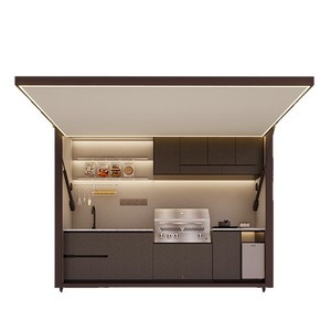 Cocina portátil para exteriores con estufa de propano, parrilla plegable de acero inoxidable para cocinar al aire libre - Product Image 5