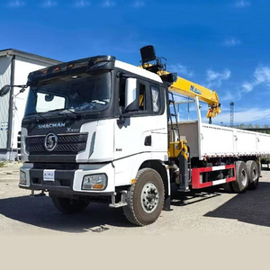 Camion grue Shacman X3000 6x4 avec grue hydraulique de 8 à 16 tonnes, châssis blanc, vente directe d'usine - Product Image 1