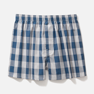 Calzoncillos bóxer holgados <span class=keywords><strong>de</strong></span> tela para hombre, ropa interior moderna <span class=keywords><strong>de</strong></span> verano, ropa <span class=keywords><strong>de</strong></span> dormir <span class=keywords><strong>de</strong></span> algodón puro para jóvenes, pantalones cortos transpirables <span class=keywords><strong>de</strong></span> talla grande - Product Image 1