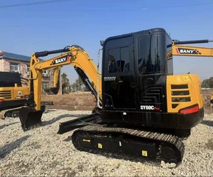 รถขุด Sany 60C มือสองสภาพ 99% ขาย รถขุดขนาดเล็ก 6 ตัน พร้อมห้องโดยสารติดแอร์ มีใบรับรอง CE/EPA สำหรับนำเข้า ราคาถูก มีสินค้าในสต็อก - Product Image 2