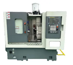 Neway 4 axis linkage CNC Lathe Small Size Servo Powered Turret BMT45 lathe cnc machines servo motor lath automatic lathe Facus