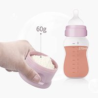 Distributeur manuel de lait en poudre pour bébé à 4 couches en PP, empilable, conteneur de formule sécurisé pour les voyages, nouvelle boîte de rangement portable pour collations