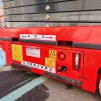 Plataforma Elevadora Autopropulsada de Acero al Manganeso Berui GTJZ1012, Elevador de Tijera Electrohidráulico de 12 m, Capacidad de 320 kg