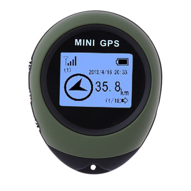 Mini Portable GPS Receiver Tracker Outdoor Camping Location Finder