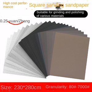 Grensoverschrijdende Buitenlandse Handel Wit Waterbestendig Schuurpapier Droog Slijpen Schuurgereedschap Voor Muurschildering Vierkant - Product Image 5