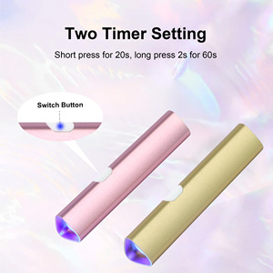 Secador de Uñas UV Portátil Mini con Soporte Magnético, Tecnología Recargable para Uso Doméstico, Precio al por Mayor - Product Image 5