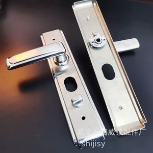 Manija de Puerta Antirrobo Universal Moderna para Apartamento, Accesorios de Seguridad, Manija de Acero Inoxidable Grueso y Sólido para Entrada - Product Image 6