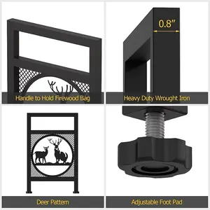 ชั้นวางของโลหะแบบดัดเหล็กหนางานตามสั่งชั้นวางของแบบไฮดรอลิกทรงกลมหนังโลหะไม้ที่เก็บของในร่ม - Product Image 5