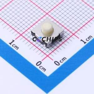 YTS1S0052CEJ00 Tactile Switch SMD Switch ( Operating Force: 1.6N )( Switch Length: 6.2mm )( Switch Width: 6.2mm ) - Product Image 1