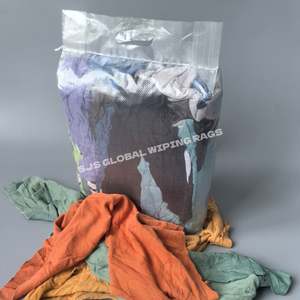 Paños de limpieza industrial de colores variados, trapos de forro polar recuperado, paños de limpieza tipo sudadera, trapos de limpieza 100% algodón, 5 kg - Product Image 1