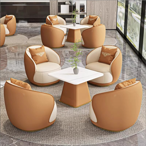 Canapé moderne de luxe léger à une place, idéal pour les salons de beauté, les zones de réception et de négociation - Product Image 4