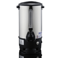 Bouilloire électrique à eau chaude de qualité hôtelière en acier inoxydable à double paroi, écologique, refroidie par glace, pour la restauration et le café