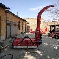 Tracteur pour la récolte de fourrage, machines de recyclage de paille et d'ensilage, machine de hachage et de collecte de paille de maïs pour ensilage