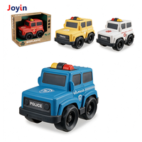 Jouet de simulation de véhicule en paille de blé, modèles de camion de pompiers, ambulance et voiture de police, plusieurs styles au choix