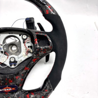 Volant de direction sport en fibre de carbone pour BMW E82 E87 E90 E92 E93 M3, accessoires de voiture