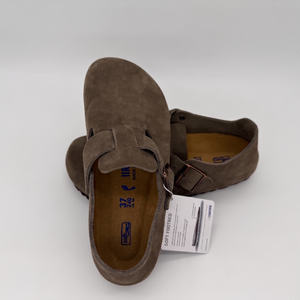 <span class=keywords><strong>Zapatos</strong></span> <span class=keywords><strong>de</strong></span> Gamuza Premium Estilo Londres con Soporte <span class=keywords><strong>de</strong></span> Arco y Plantilla <span class=keywords><strong>de</strong></span> Corcho, Zuecos Unisex <span class=keywords><strong>Ortopédicos</strong></span> Cómodos con Plantilla Suave, Mules Antideslizantes, <span class=keywords><strong>Zapatos</strong></span> Planos Casuales - Product Image 1