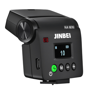 JINBEI Hi-4 Mini <span class=keywords><strong>Flash</strong></span> de cámara <span class=keywords><strong>para</strong></span> DSLR y Micro-Single Cameras Speedlite <span class=keywords><strong>para</strong></span> Fuji Sony <span class=keywords><strong>Canon</strong></span> Nikon <span class=keywords><strong>Flash</strong></span> <span class=keywords><strong>externo</strong></span> portátil - Product Image 1