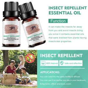 Composé Répulsif Anti-Insectes Citronnelle <span class=keywords><strong>Géranium</strong></span> pour la Prévention des Moustiques Peau Douce Aromathérapie 10ml <span class=keywords><strong>Huile</strong></span> <span class=keywords><strong>Essentielle</strong></span> - Product Image 3