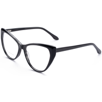 Monture de lunettes classiques œil-de-chat Elan Optical RD26102 de bonne qualité, monture complète en acétate pour femmes, lunettes optiques, fourniture directe d'usine