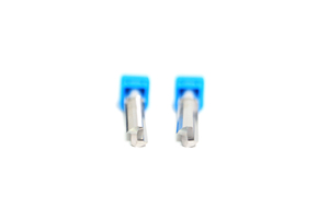 Fresa de carburo sólido de 2 filos con vástago de 8 mm para mecanizado de aluminio, cobre y metales no ferrosos - Product Image 5