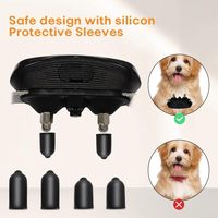 Hunde rinden halsband Automatisch mit Beep Vibration E-Schock Wiederauf lad bares Rinden halsband mit verstellbarem 5-empfindlichem Bellen halsband