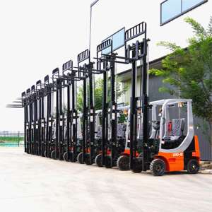 Carretilla elevadora eléctrica de cuatro ruedas 1 Ton 1,5 Ton <span class=keywords><strong>2</strong></span> Ton Pequeña carretilla elevadora eléctrica Precio de fábrica Nueva carretilla elevadora Fabricante Exportación - Product Image 1