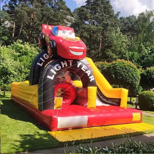 Parcours d'obstacles combiné <span class=keywords><strong>de</strong></span> glissière <span class=keywords><strong>de</strong></span> maison <span class=keywords><strong>de</strong></span> rebond gonflable <span class=keywords><strong>de</strong></span> <span class=keywords><strong>voiture</strong></span> <span class=keywords><strong>de</strong></span> course gonflable commerciale 3 en 1 à vendre - Product Image 4