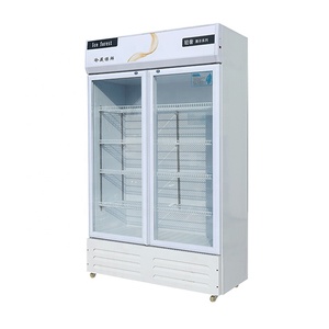 Réfrigérateur de <span class=keywords><strong>boisson</strong></span> froide de haute qualité en verre Transparent utilisé réfrigérateur de supermarché et congélateur Congelador Vertical - Product Image 6
