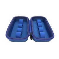 Étui de voyage compact et protecteur pour huiles essentielles en tissu Oxford et EVA, personnalisé par le fabricant, avec bandes élastiques pour bouteilles