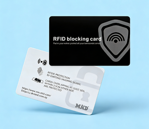Tarjeta Protectora Inteligente Anti-Robo NFC RFID, Bloqueador de Tarjetas sin Contacto, Protector de Tarjetas de Crédito de PVC Impermeable, MIND, para Pagos con Tarjeta de Visita - Product Image 1