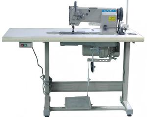 Machine à coudre industrielle à double aiguille, point droit, haute vitesse, pour matériaux épais, usage intensif, modèle 4420. - Product Image 1