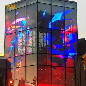 Led Holographic vô hình trong suốt màn hình cài đặt trên máy nghe nhạc thủy tinh 3D Video LED màn hình Phim Led Màn hình phim linh hoạt - Product Image 5