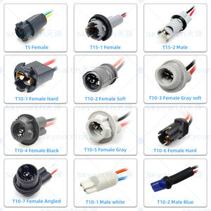 Nouvelle douille d'<span class=keywords><strong>ampoule</strong></span> T10 fiable avec connexion sécurisée, 12V, ajustement universel pour applications électriques automobiles durables - Product Image 2