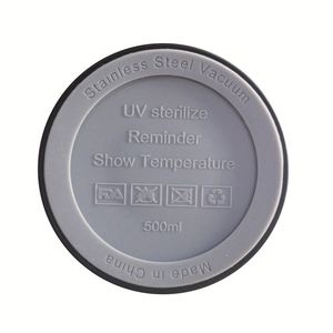 Nouvelle bouteille d'eau intelligente à auto-nettoyage UV-C, en acier inoxydable 316, thermos isotherme, affichage de la température LED, logo personnalisé USB - Product Image 4