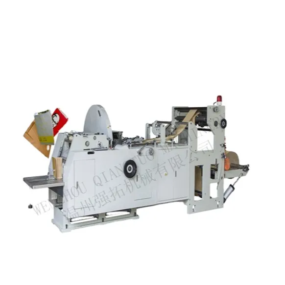 Highly recommended fully automatic high speed KFC food paper bag making machine