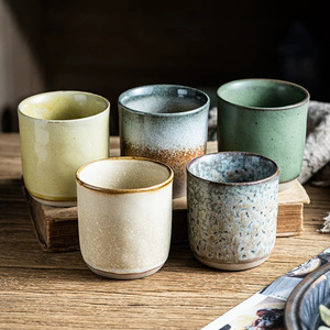 Tazza in Ceramica <span class=keywords><strong>Stile</strong></span> Giapponese Moderno per Caffè e Tè, Fatta a Mano, 230ml, per Hotel e Ristoranti, Ideale come Regalo Aziendale, Sostenibile - Product Image 1