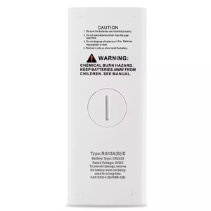 Nuevo Control Remoto RG15A(B)/E para Aire Acondicionado Midea, Batería Recargable, Plástico, Alcance de 8 Metros, Modelos EBTC10RE2 EBTC12RE2 - Product Image 4