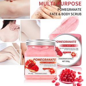 Gommage corporel naturel végétalien, formule personnalisée, aloe vera, acide kojique, 350 g, blanchissant, exfoliant, hydratant, élimine les taches brunes, OEM - Product Image 4