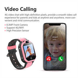 Đồng hồ thông minh trẻ em Yuniq <span class=keywords><strong>Vtech</strong></span> LT05 chống mất tích, định vị GPS LBS WiFi, SOS, gọi video HD, chống nước IP67, <span class=keywords><strong>camera</strong></span> 4G, trả lời cuộc gọi bằng nam châm - Product Image 4