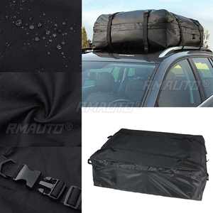Sac de toit de voiture imperméable multi-tailles 2021, grand sac de rangement pour bagages, sac de voyage noir pour SUV, fourgonnette et voitures 420D - Product Image 3