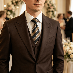 Corbata Clásica de 7 cm para Hombre, Corbata de Lujo a Rayas y Cuadros para Traje de Negocios, Corbata para Boda y Fiesta - Product Image 3