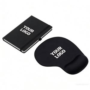 Wholesale Promo Gift A6 Pu Leather Hardcover With Logo Customizable 80 <b>Sheets</b> 160 Pages Office Business Notebook - Product Image 1