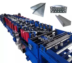 Popular use high quality automatic cable cover roll forming machine galvanized cable tray machine