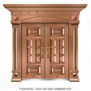 Porte de sécurité en acier inoxydable, style traditionnel, pour villa, extérieur, anti-effraction, ouverture latérale - Product Image 2