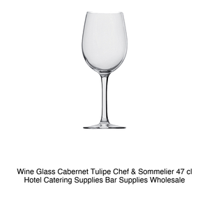 Verre à Cabernet Tulipe 47 cl Chef&Sommelie H 22 cm Ø 8,2 cm - Product Image 2