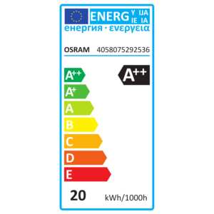 Ampoule LED Osram E27 19W Lumière Chaude 2700K Corps en Plastique Durée de Vie 25000 Heures Certifiée CE - Product Image 3