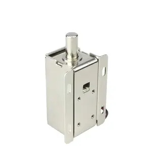 Ly01 dc12v solenóide fechadura magnética, ultra-fina, design em caixa de armazenamento, gaveta, plástico
