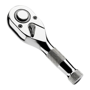 Llave de trinquete de mango corto de 72 dientes con agarre moleteado de 1/4 ", 3/8 ", 1/2 " para reparación automotriz y del hogar - Product Image 2
