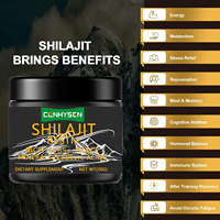 Meilleure vente de résine Shilajit Complément alimentaire pur de l'Himalaya Résine de Shilajit naturelle avec des oligo-éléments d'acide fulvique