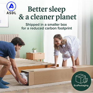 ชุดที่นอนอย่างดีที่นอนเมมโมรีโฟมนาเตอร์แบบเดี่ยวขนาดเท่าเตียงในกล่องที่อยู่ใกล้กับ ME King Queen ดีไซน์ใหม่ - Product Image 4